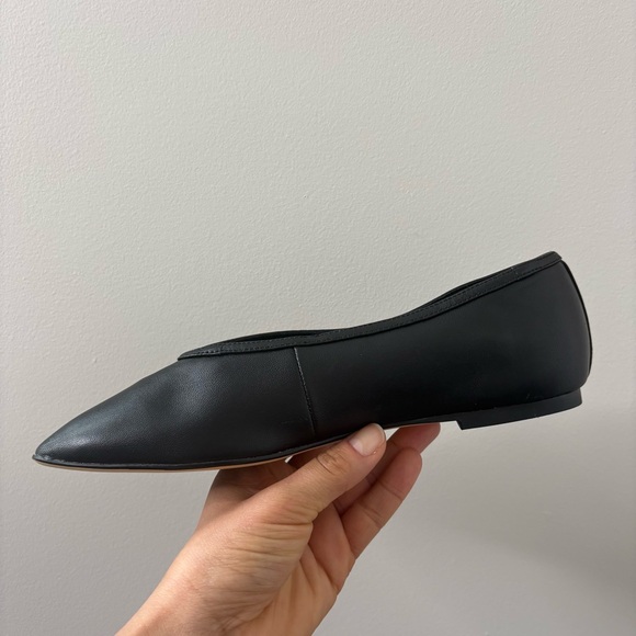 Tony Bianco Bianca Nappa Leather Flats, Black, 6.5 - Picture 8 of 14